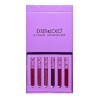 Set 6 buc luciu de buze lichide, finish mat si lucios, nuante intense, hidratare, multicolor roz rosu mov, 10.2 ml, 17x14.8x2.9 cm