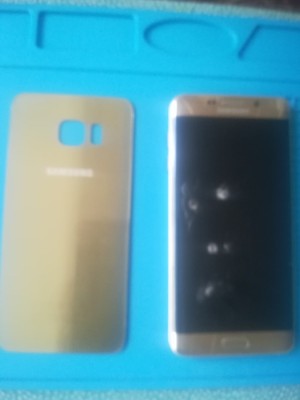 TELEFON S 6 EDGE PLUS SM G 928 F DEFECT PENTRU PIESE CITITI DESCRIEREA foto