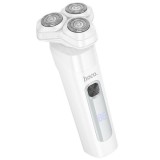 Cumpara ieftin Aparat de barbierit portabil Hoco HP32 MultiSpeed 3 lame rotative 600mAh Waterproof - Alb