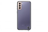 HUSA Smartphone Samsung, pt Galaxy S21+, tip back cover (protectie spate), silicon, ultrasubtire, negru, &quot;EF-GG996CBEGWW&quot;