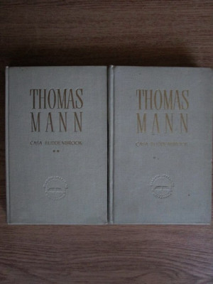 Thomas Mann - Casa Buddenbrook ( 2 vol. ) foto