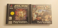 LOT 2 Jocuri - Star Wars - Phantom + Jedi - PS 1 [Second hand] foto