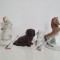 Lot 6 Bibelouri Portelan: Ingeras, Cal, Gaste, Baietel, Caine