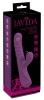 Vibrator Iepuras Javida 10, Stimulare Clitoris si Punct G, Miscare Sus-Jos, 10 Moduri Vibratii, Silicon Lichid, Reincarcabil