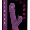 Vibrator cu stimulare clitoris si punct G cu miscare sus in jos Javida 10