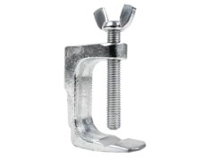 Clemă Menghină Argintie Banană 4mm SONEL WAZACIMA1, Priză Max 50mm