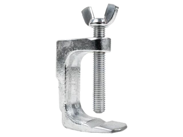 Clemă Menghină Argintie Banană 4mm SONEL WAZACIMA1, Priză Max 50mm
