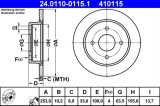 Disc frana ATE 24.0110-0115.1
