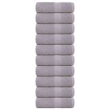 Gossi prosoape de baie, frogn, 10 buc., gri, 30x30 cm, 360 g/m2