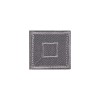 Petic termoadeziv patrat Crisalida, 33 x 33 mm, Gri