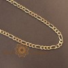 Lant Aurit Unisex 5mm, Zale Rotunjite, Model Clasic 3 in 1, Placat Aur Fin, Robust, Elegant, Cadou Certificat