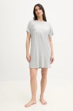 Dkny cămașă de noapte femei, culoarea gri, YI30044