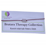 Bratara therapy collection kunzit rulat tub 11mm x 5mm, Stonemania Bijou