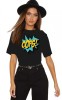 Tricou dama negru - Oops - 2XL, THEICONIC