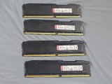 Kit Memorie RAM Kingston HyperX Fury Black 16GB (2x8GB) DDR4 2666MHz CL15 HX426C15FB/8