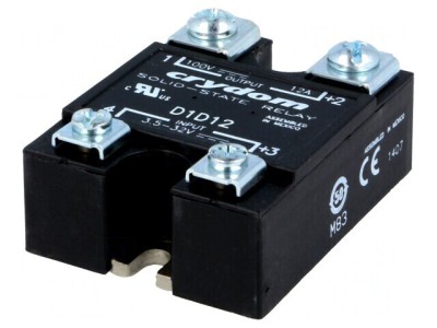 Releu semiconductor 12A 3,5-32VDC 1-100VDC foto