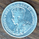 Moneda Cipru - 9 Piastres 1921 - Argint