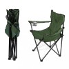 Scaun pentru camping pliabil si portabil suport pahar 50x82x80 cm verde, ProCart
