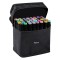 Set 40 Markere Zenino - Geanta de Depozitare Inclusa, 2 Varfuri, Culori Intense, Multicolor