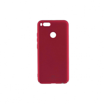 Husa MSVII Rosie + Folie Protectie Sticla Pentru Xiaomi Redmi Mi A1,Redmi Mi 5X foto