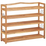 Cumpara ieftin Pantofar cu 5 niveluri, 95x26x80 cm, lemn masiv de acacia