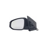 Oglinda exterioara Toyota Rav4 (Xa40), 01.2013-12.2018, partea Stanga, culoare sticla crom, sticla convexa, cu carcasa grunduita , cu incalzire, ajus