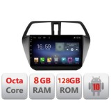 Navigatie Suzuki S-Cross F-337 Octa Core cu Android Radio Bluetooth Internet GPS WIFI DSP 8+128GB 4G CarStore Technology