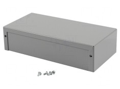 Carcasa Universala Aluminiu Gri 1411 102x203x51mm foto