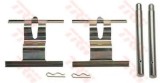 Set accesorii, placute frana PORSCHE CAYENNE (9PA, 955) (2002 - 2010) TRW PFK505