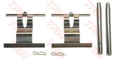 Set accesorii, placute frana AUDI Q7 (4L) (2006 - 2015) TRW PFK505 foto