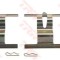 Set accesorii, placute frana PORSCHE CAYENNE (9PA, 955) (2002 - 2010) TRW PFK505