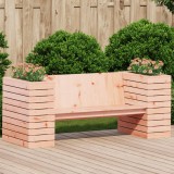 Cumpara ieftin Banchetă cu jardiniere, 167,5x60x65 cm, lemn masiv douglas