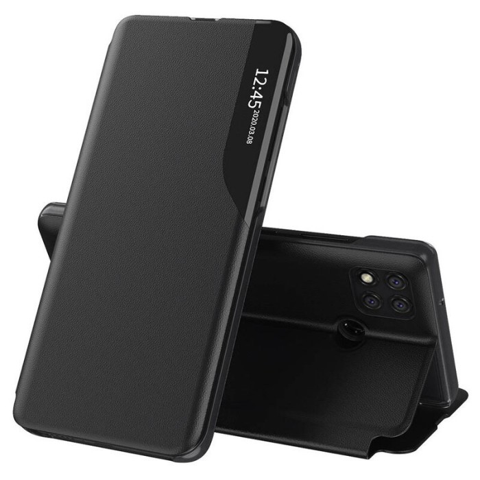 Husa pentru Xiaomi Redmi 9C / Redmi 9C NFC, Techsuit eFold Series, Black