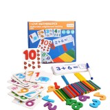 Joc Educativ Leziter Matematica Logica Lemn Carton Dezvoltare Abilitati Copii Prescolari