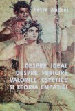 Despre ideal. Despre fericire. Valorile estetice si teoria empatiei - 1996 - PETRE ANDREI (xx446)