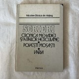 Nicolae Stoica de Hateg - Scrieri - Cronica Mehadiei si a Bailor Herculane - Povesti mosasti - Varia
