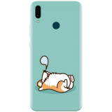 Husa silicon pentru Huawei Y9 2019, Cute Corgi