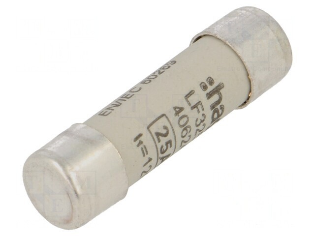 Siguranță gG 25A 500V 10x38mm
