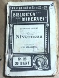 F.1 Carte Niverneza - Alphonse Daudet - Biblioteca Minervei Nr. 26, Traducere Ion Barseanul, Raritate Antebelica, Colectie