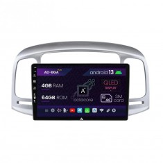 Navigatie Hyundai Accent (2006-2011), Android 13, A-Octacore 4GB RAM + 64GB ROM, 9 Inch - AD-BGA9004+AD-BGRKIT211