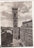 IT1- Carte Postala - ITALIA- Firenze, Il Campanile di Giotto, necirculata