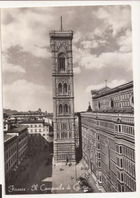 IT1- Carte Postala - ITALIA- Firenze, Il Campanile di Giotto, necirculata foto