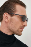 Cumpara ieftin Armani Exchange ochelari de soare barbati, culoarea gri