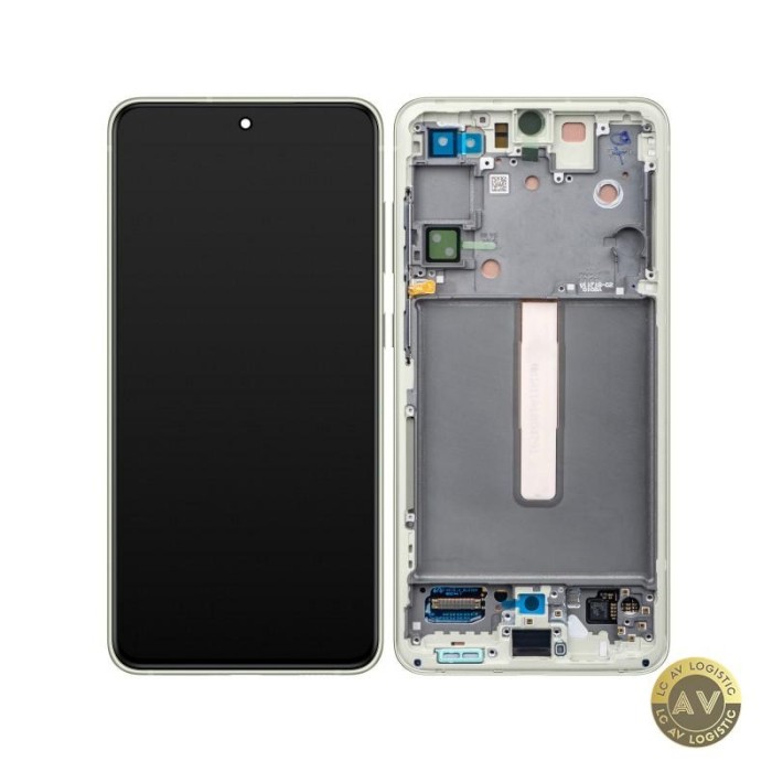 Display cu Touchscreen Samsung Galaxy S21 FE 5G G990 cu Rama Verde Service Pack GH82-26590C