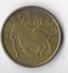 Moneda 1 pula 2013 - Botswana