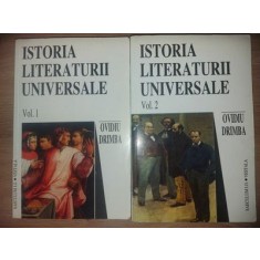 Istoria literatrii universale 1, 2- Ovidiu Drimba