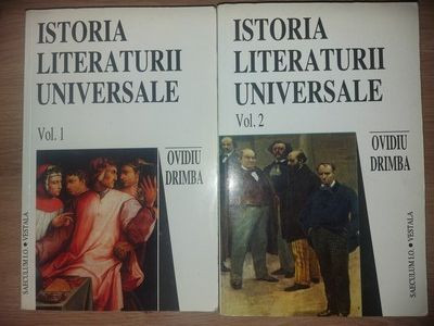 Istoria literatrii universale 1, 2- Ovidiu Drimba foto