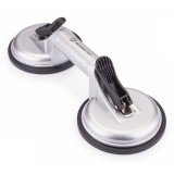 Ventuza pentru extragere, fixare geam, sticla, tabla, 2 ventuze, capacitate 100 kg, 120 mm, Powermat