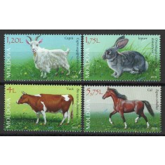 Moldova 2019 Mi 1105/08 MNH - Animale domestice