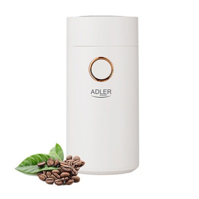 Rasnita de cafea, 150 W, alb, Adler AD4446WG foto